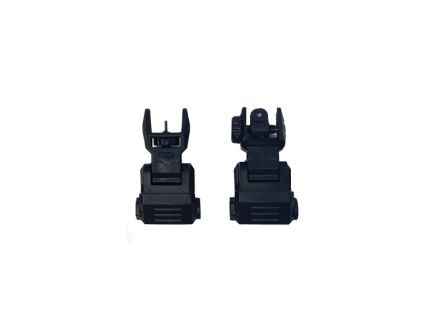 NcStar Sight Set Front/Rear Flip Up, Black - VG166