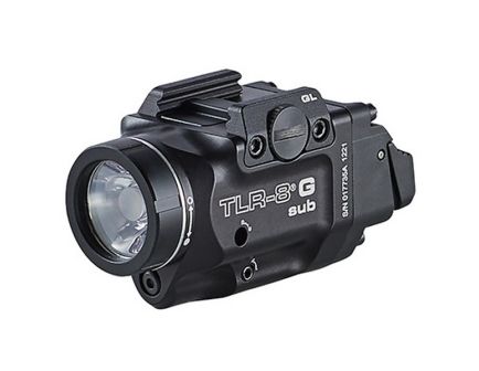 Streamlight TLR-8 G SUB Light 2.51" 500 lm, Green Laser - 69438