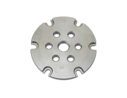 Lee Precision Six Pack Pro Steel #4S Shell Plate, Silver - 91838