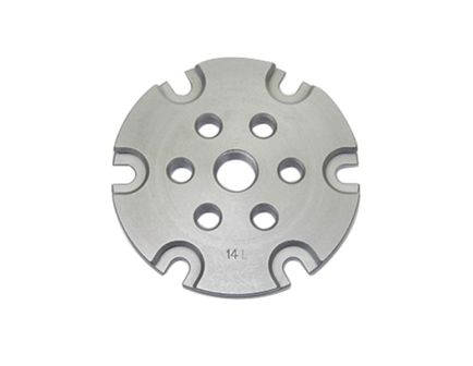 Lee Precision Six Pack Pro Steel #14L Shell Plate, Silver - 91848