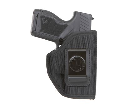 1791 Gunleather Premium Ballistic Nylon Left Hand IWB Holster Size 1, Black - PNIWB1BLKL