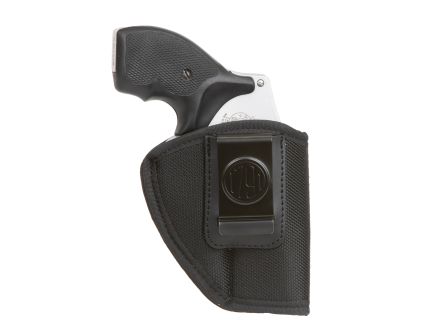 1791 Gunleather Premium Nylon Ruger LCR Ballistic Nylon IWB Holster Left 02, Black - PNIWB2BLKL
