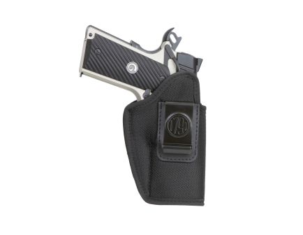 1791 Gunleather Premium Ballistic Nylon Left Hand IWB Holster Size 4, Black - PNIWB4BLKL
