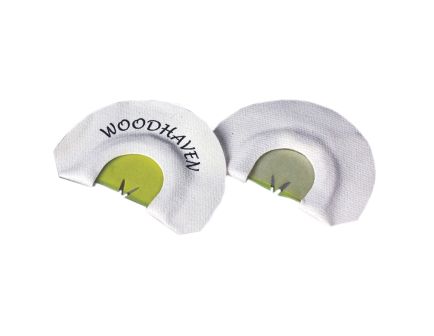 Woodhaven Hornet Turkey Diaphragm Call, White/Pale Yellow