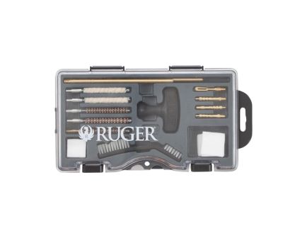 Ruger Rifle and Handgun Cleaning Kit with Case, Black - Complete Firearm Maintenance Kit - 27822