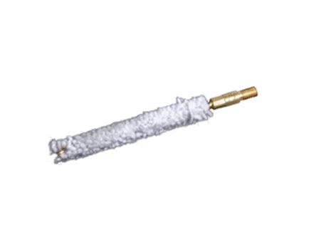 Breakthrough Clean .25 Cal/.264 Cal/6.5mm 100% Cotton Bore Mop, White - BT-25/6.5BM