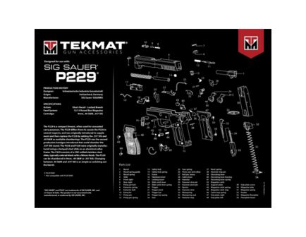 TEKMAT Ultra 20 20" x 15" x 0.25" Cleaning Mat, Black