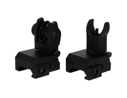 TacFire Same Plane Flip-Up Iron Sight Set Front/Rear