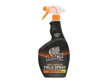 Dead Down Wind Black Premium Unscented Field Spray, 32 oz Trigger Spray Bottle