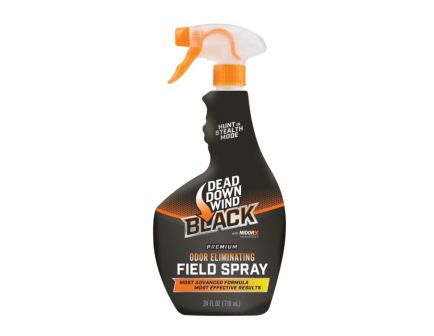 Dead Down Wind Black Premium Unscented Field Spray, 24 oz Trigger Spray Bottle