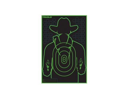 TruGlo Gunslinger Target 12" x 16", Black/Green