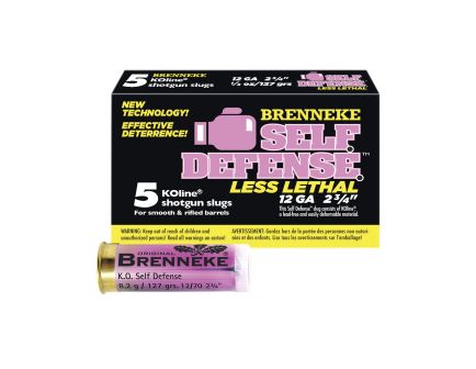 Brenneke Self-Defense 12 Gauge Shotshell Slug, 127 gr 5rds
