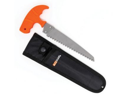 AccuSharp Fixed Knife Cross-Cut Saw Teeth Blaze Orange - Durable Sharpener with High-Visibility - 730C