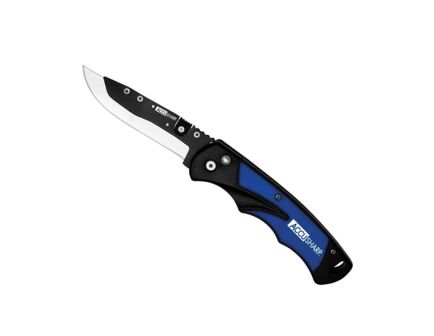 AccuSharp Folding Knife Royal Blue - Versatile with Durable Handle for Everyday Use - 743C
