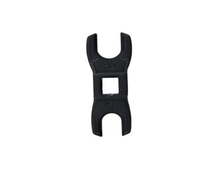 Wheeler 3/4" x 5/8" Muzzle Device and Buffer Tube Crowfoot Wrench, Black