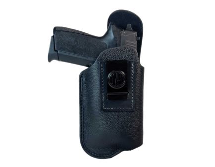 1791 Gunleather CZ 75/Ruger SR9/SR40 Size 4L IWB Holster Left Cowhide Leather, Night Sky Black