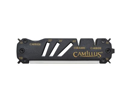 Camillus Glide Sharpener Black - for Precision Edge Maintenance - CAM-19224