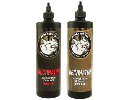Bore Tech Decimator Suppressor Cleaner, 16 oz Plastic Bottle