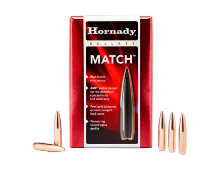 Hornady 22 Cal (.224) 75gr BTHP Match Bullets, 100 Count ‒ 2279