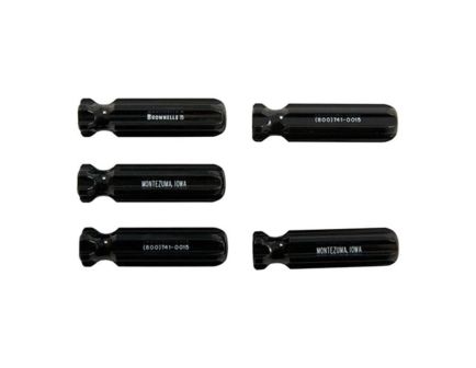 Brownells L2 Molded Plastic Tool Handle, Black Pack of 6