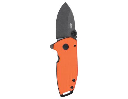 CRKT Squid Compact Frame Lock Folding Knife Drop Point, Orange