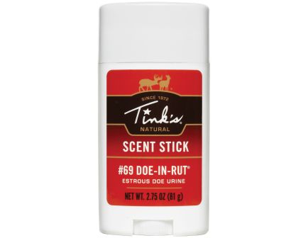 Tink's 69 Doe-In-Rut Buck Lure Natural Stick, 2.75 oz