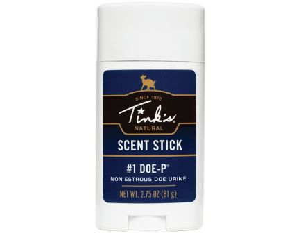 Tink's 1 Doe-P Deer Lure Calming Natural Stick, 2.75 oz