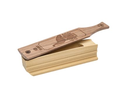 HS Strut Suzie Snood Turkey Box Call, Walnut