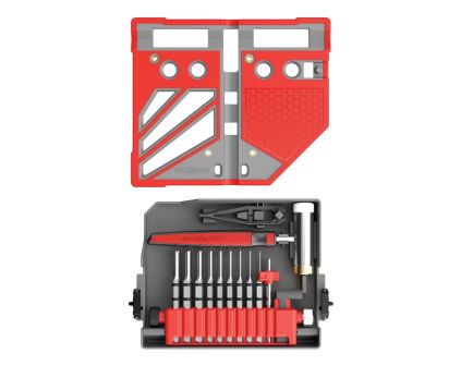 Real Avid Master Bench Block Bench Block Pro-Kit, Gray/Red