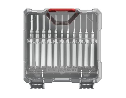 Real Avid Accu-Punch 11-Piece Roll Pin Punch Set
