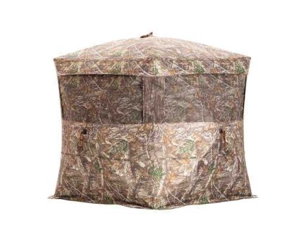 Rhino Blinds RB24 58" x 58" x 66" Hub Blind, Realtree Edge Camouflage