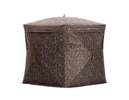 Rhino Blinds Rhino 180 58" x 58" x 66" Hub Blind, Mossy Oak Bottomland Camouflage