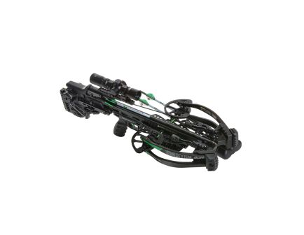 CenterPoint Archery Sinister 430 225LBS 430FPS 30" Crossbow Package, Black/Green