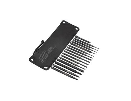 Sons of Liberty Gun Works SOLGW 16-Piece Armorer's Punch Set, Black