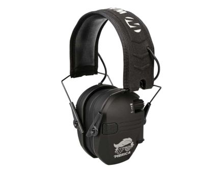Walkers Game Ear Razor Slim Trump 2024 Merica 23 dB Electronic Earmuffs, Black