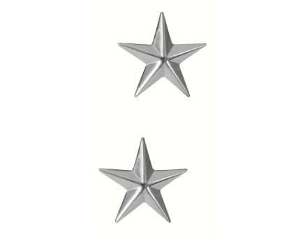 Rothco Brigadier General Insignia Stars - Silver