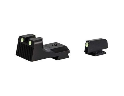 Kimber Night Sight Set Front/Rear, Green/Black