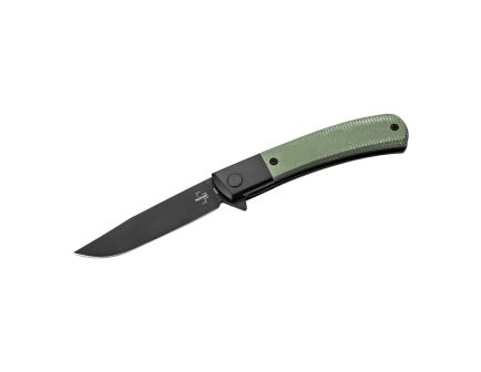 Boker Plus Modern Gentleman Folding Knife Drop Point, Green
