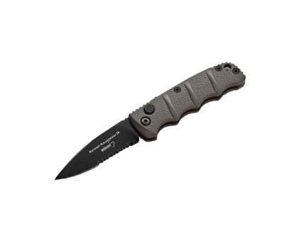 Boker Plus KALS Mini Auto/Folding Knife Drop Point, Black