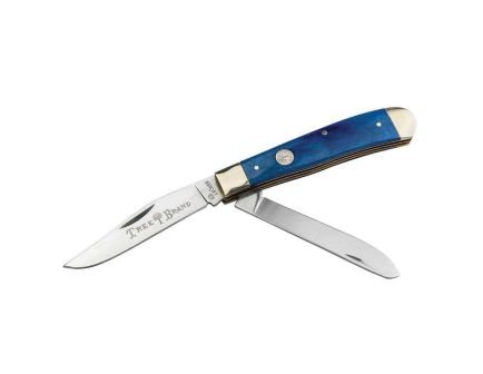 Boker Manufactory Traditional Series 2.0 Trapper Folding Knife Clip Point/Spey, Blue