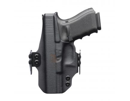 Black Point Tactical Dualpoint Right Hand Appendix Shield 9/40 Inside the Waistband Holster, Textured Black - 104870