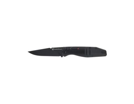 Smith & Wesson Special Ops Auto - Full Size Folding Knife Drop Point, Black
