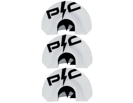 Power Calls Beau Brooks Signature Mockingbird Diaphragm Call, Black/White Pack of 3