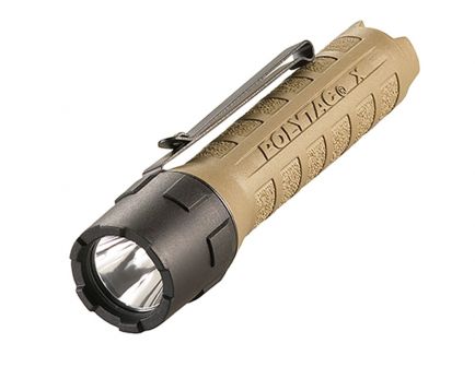 Streamlight PolyTac X USB Flashlight 600 Lumens, Coyote - 88612