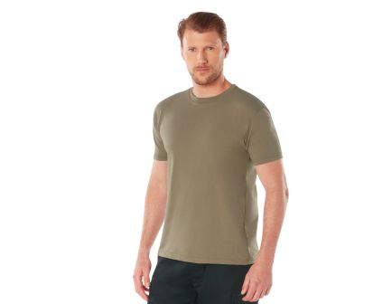 Rothco Athletic Fit Solid Color T-Shirt - Ar 670-1 Coyote Brown, 3X-Large