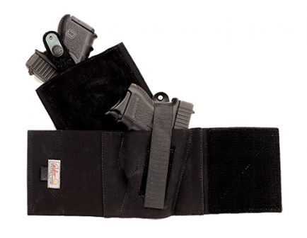 Galco COP Ankle Band Medium Right Hand Concealable Holster, Black - CAB2M
