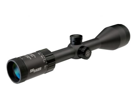 Sig Sauer Whiskey 3 3-9x50 Riflescope w/ Quadplex Reticle - SOW33201