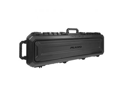 Plano Synergy All Weather Rifle/Shotgun Case w/Easy Glide Wheels, 52", Black - PLA11852