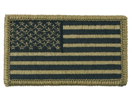 Rothco Ocp American Flag Patch With Hook Back - Orientation Normal