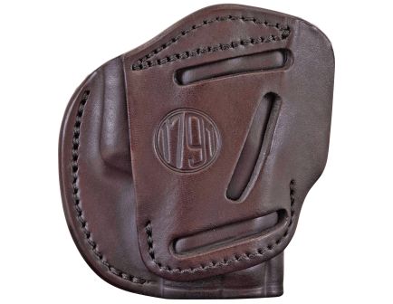 1791 3 Way Holster Belt Holster Ambidextrous Signature Brown 3WH-2-SBR-A - 3WH2SBRA